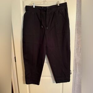 Never worn black drawstring pants